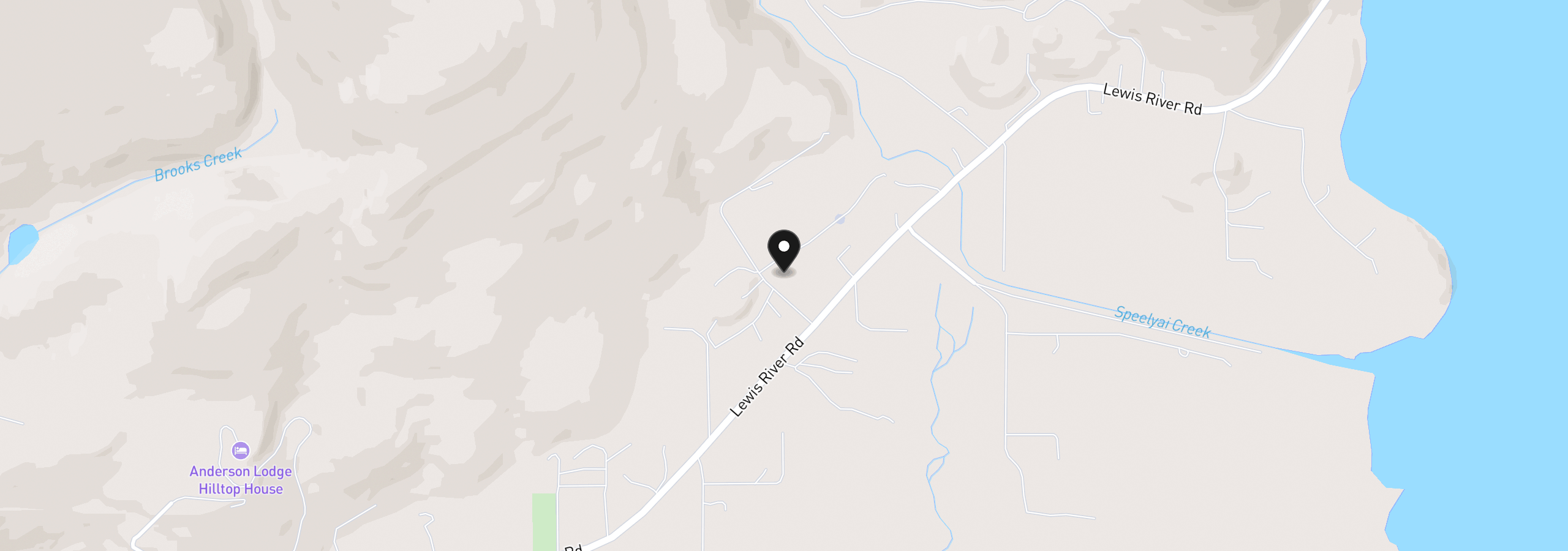 Map showing the location of 116 Mulkey Ln, Ariel, Wa 98603