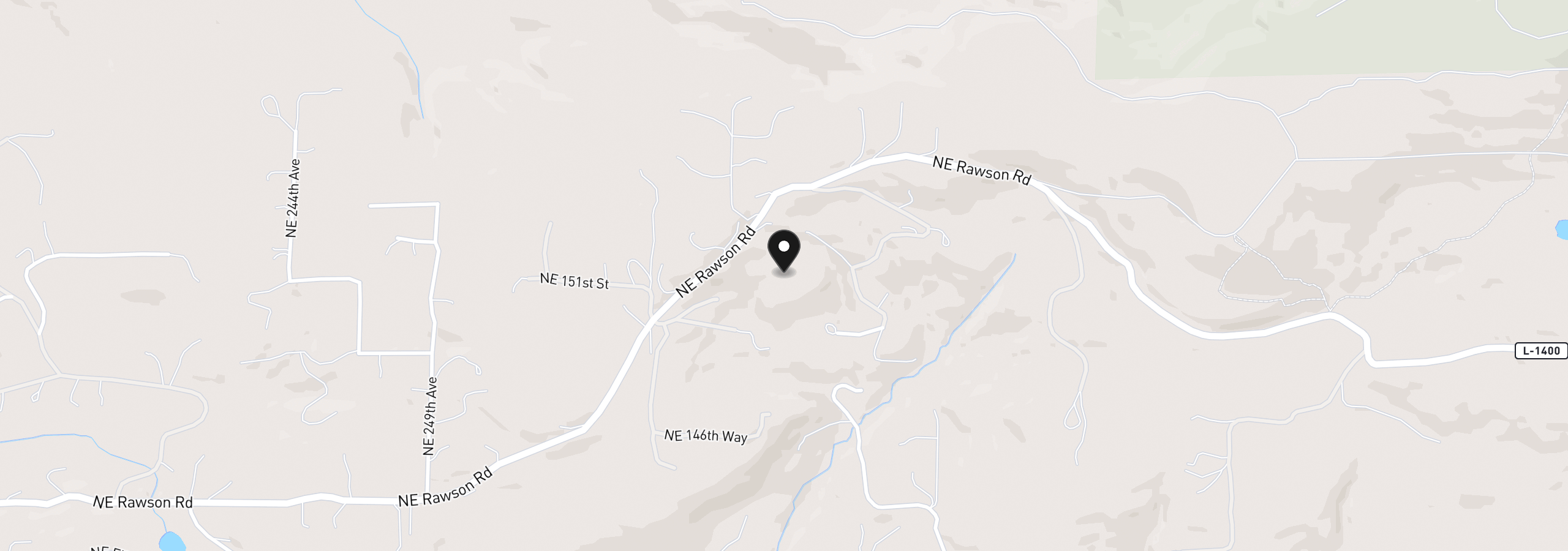 Map showing the location of 25904 NE 150th Way, Brush Prairie, Wa 98606