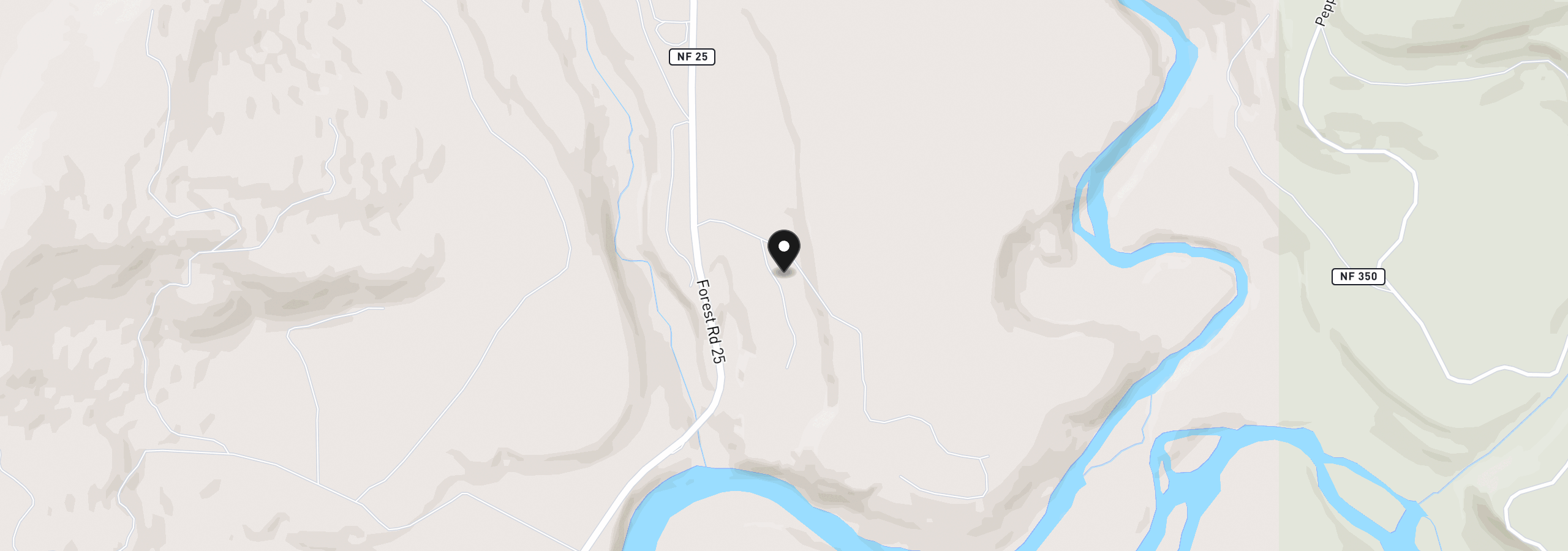 Map showing the location of 0 Lahar Ln 9, Cougar, Wa 98616