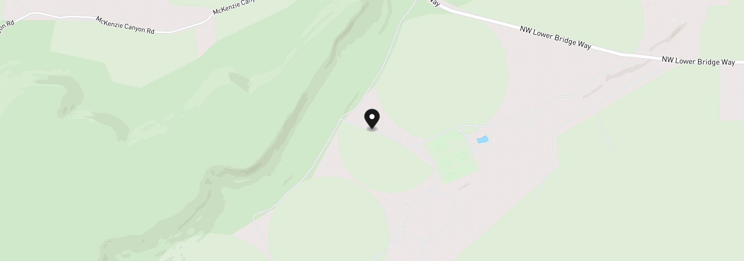 Map showing the location of 70445 NW Lower Valley Dr, Terrebonne, OR 97760