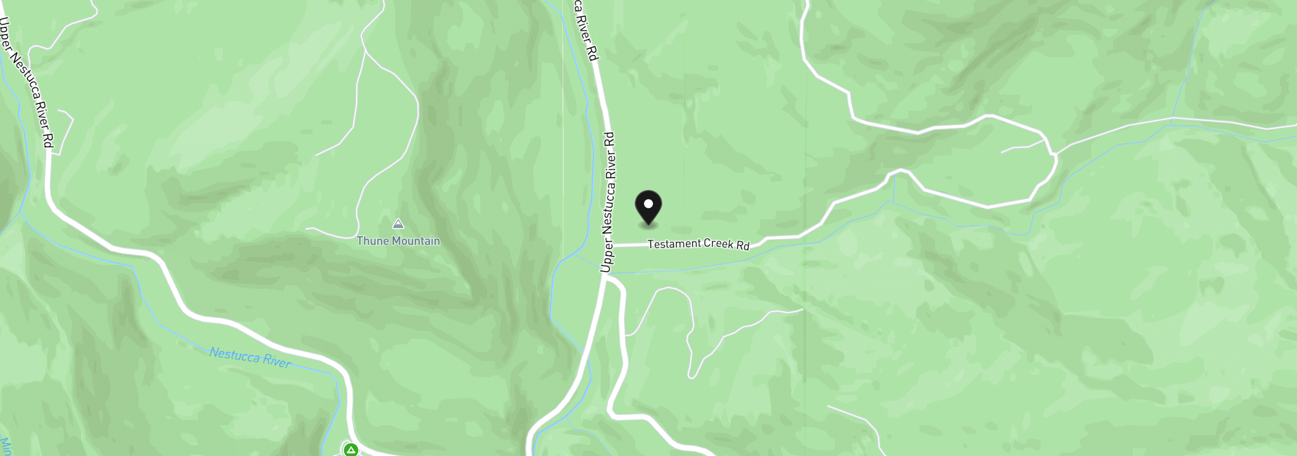 Map showing the location of 42520 Testament Creek Rd, Beaver, OR 97108
