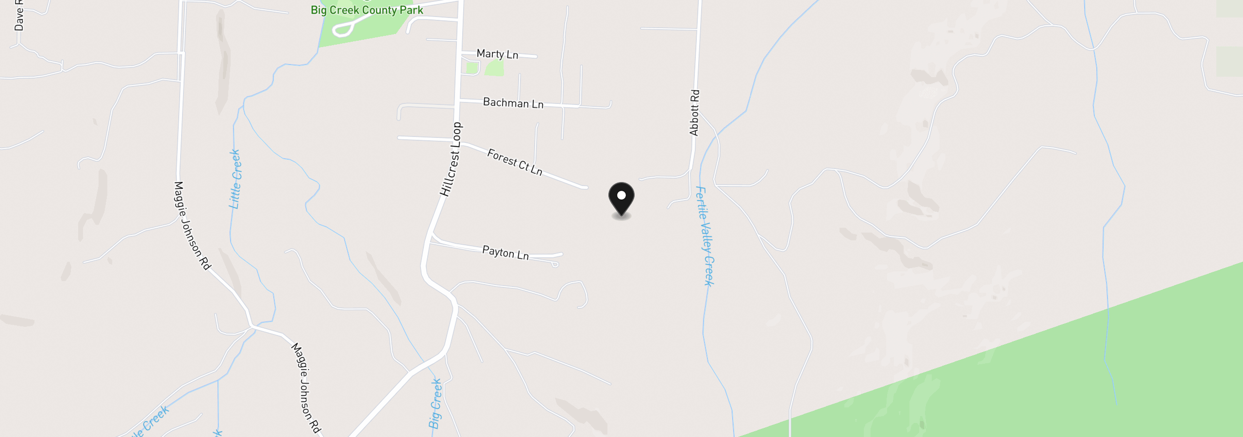 Map showing the location of 00 Abbott Rd, Astoria, OR 97103
