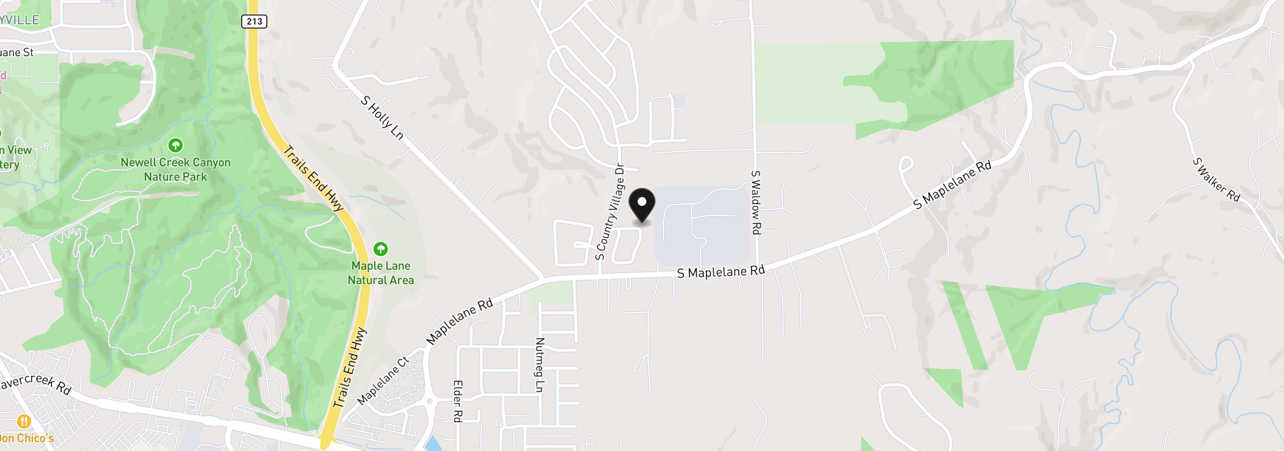 Map showing the location of 14840 Heather Glen Dr 79a, Oregon City, OR 97045