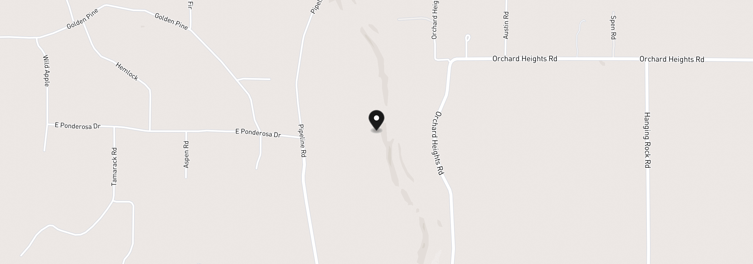 Map showing the location of 29 Weona Rd, Goldendale, Wa 98620