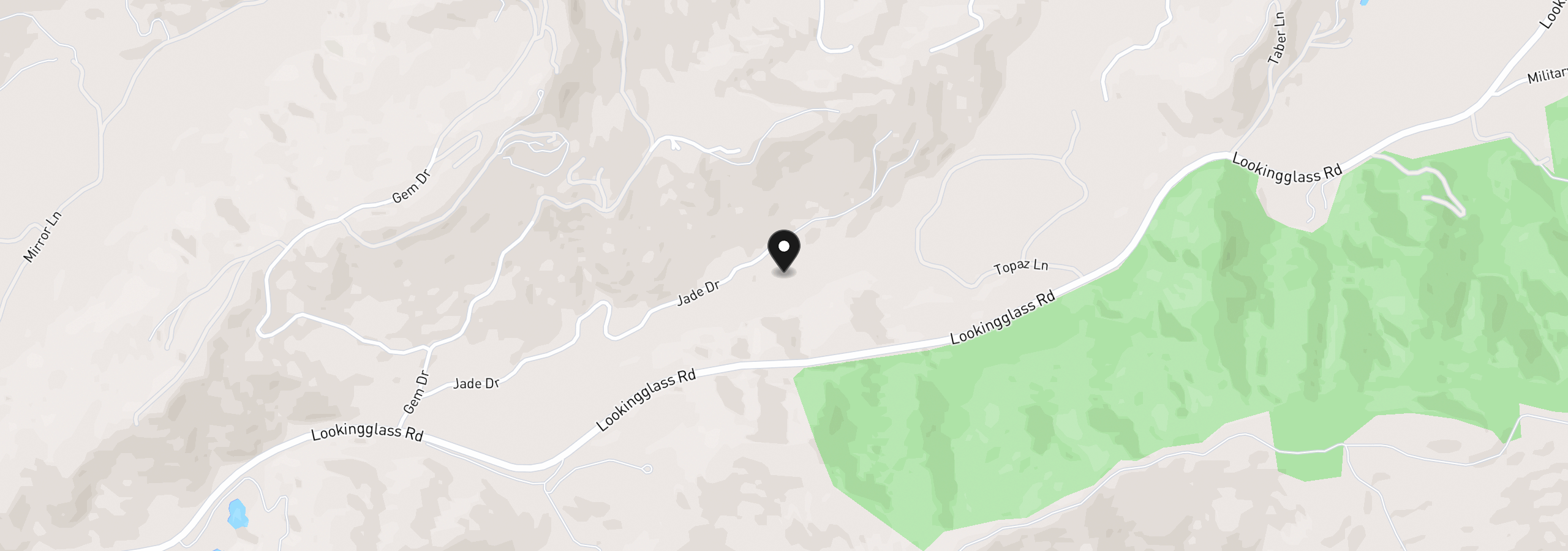 Map showing the location of 911 Jade Dr, Roseburg, OR 97471