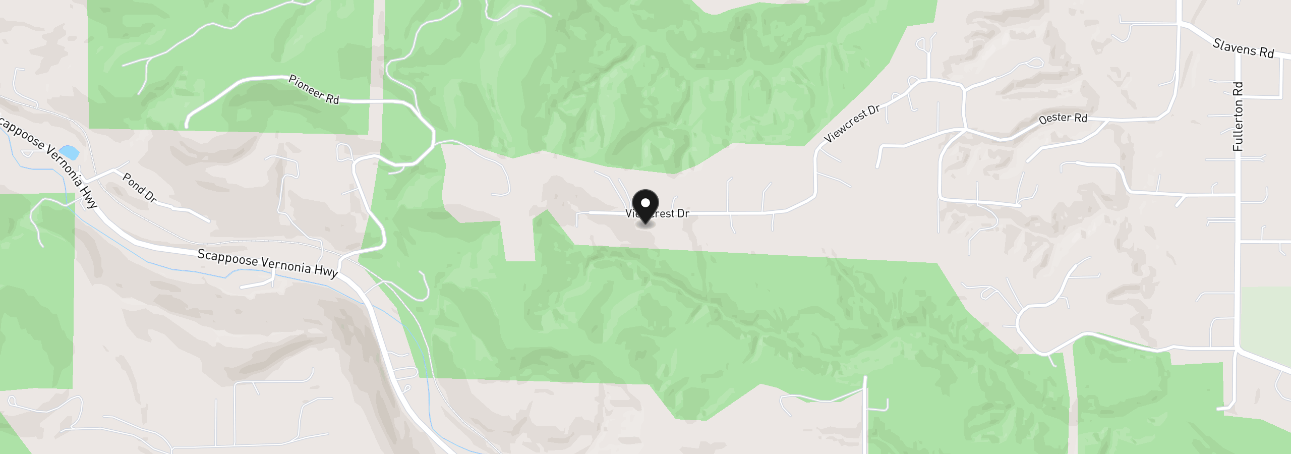 Map showing the location of 32146 Viewcrest Dr, Warren, OR 97053