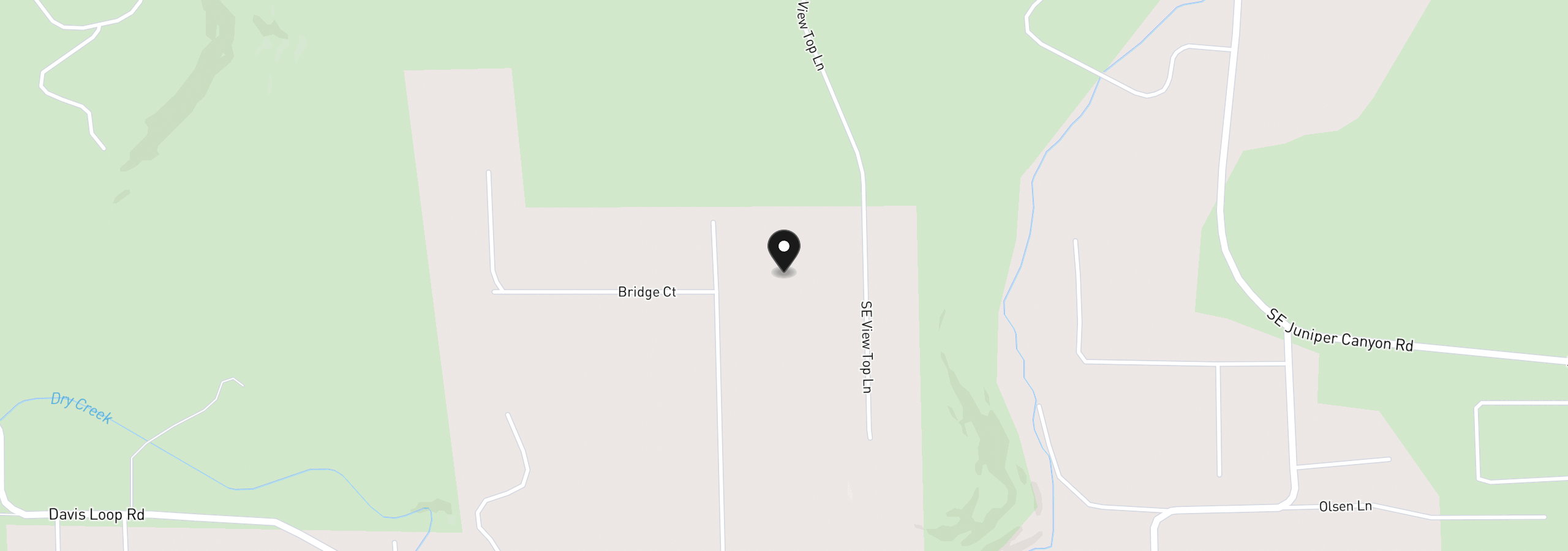 Map showing the location of 5798 SE Grant Rd, Prineville, OR 97754