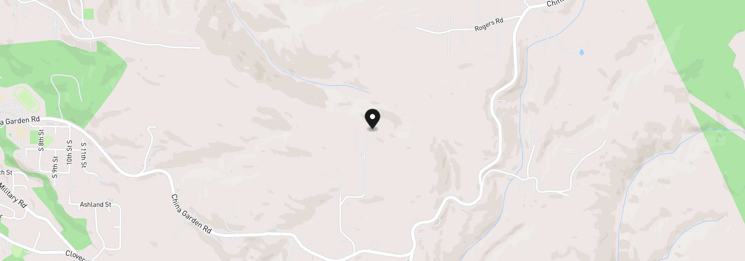 Map showing the location of 0 Carmen Sylvia Dr Lot 1, Kalama, Wa 98625