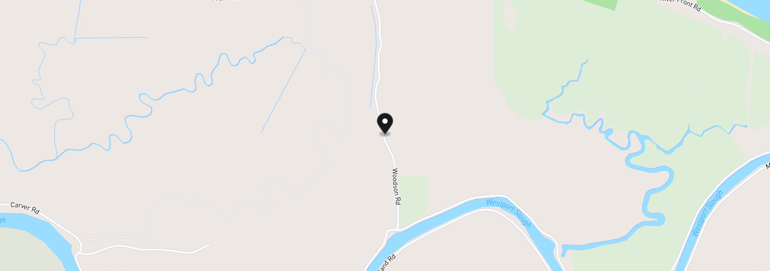 Map showing the location of 78242 Woodson Rd, Clatskanie, OR 97016