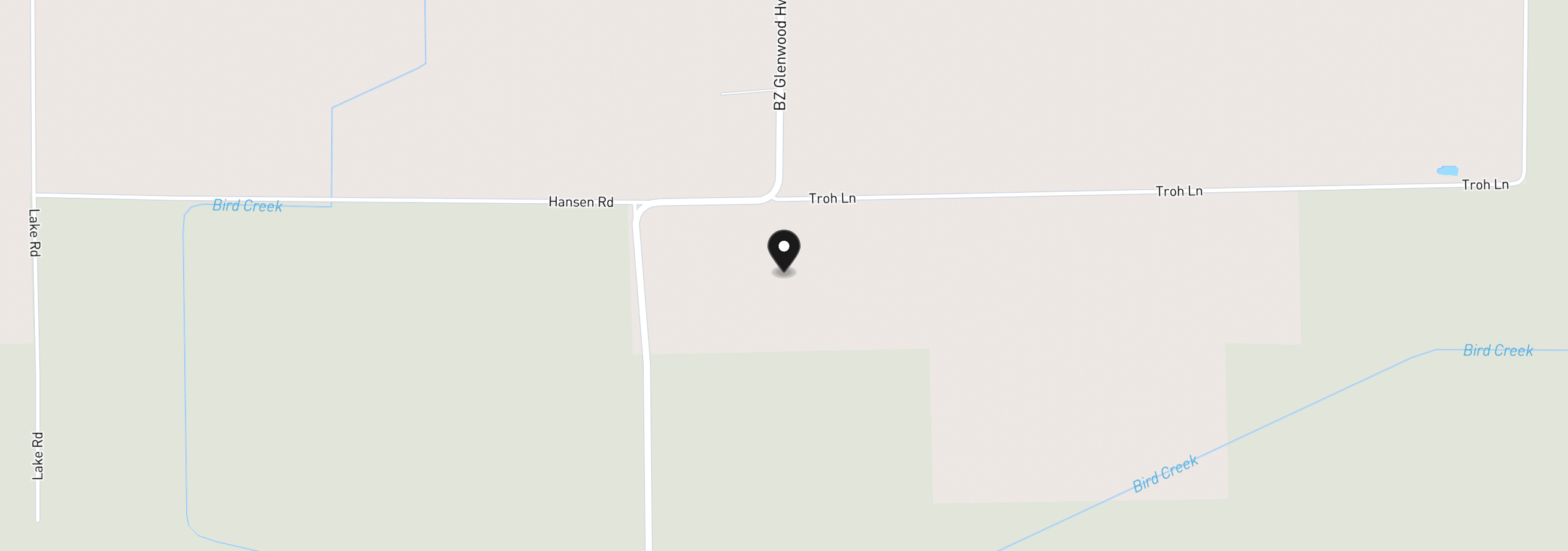 Map showing the location of 1684 Bz Glenwood Hwy, Glenwood, Wa 98619