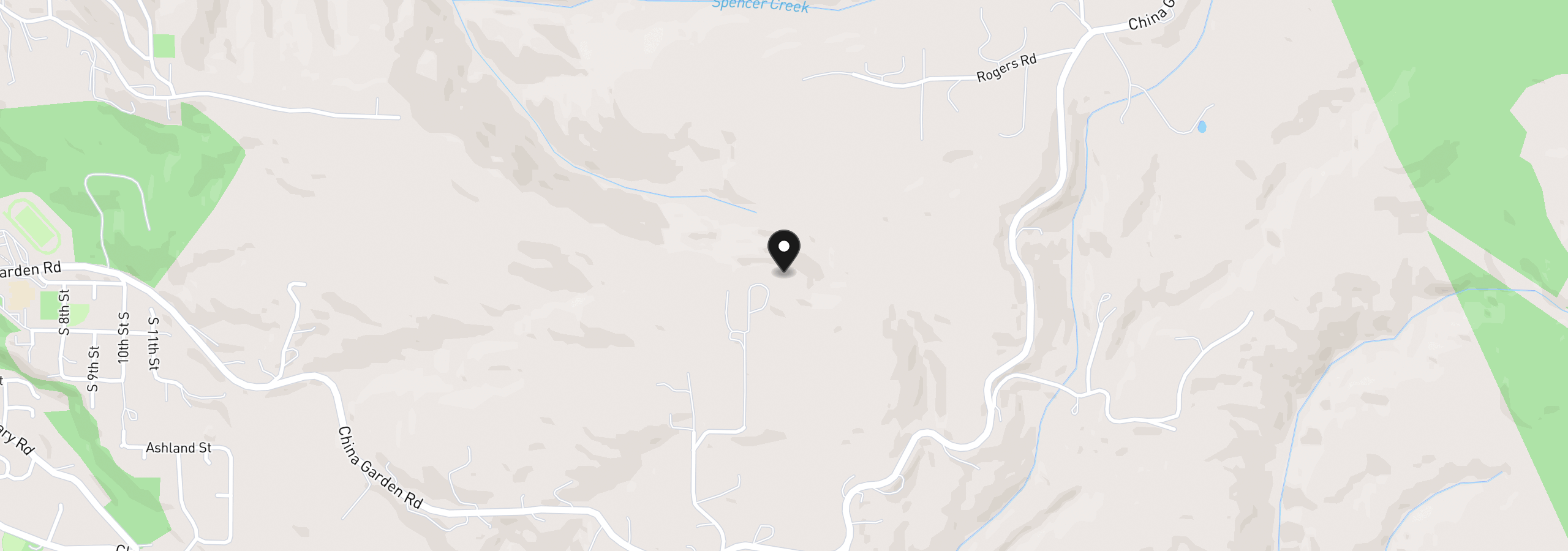 Map showing the location of 0 Sundance Ct Lot 33, Kalama, Wa 98625