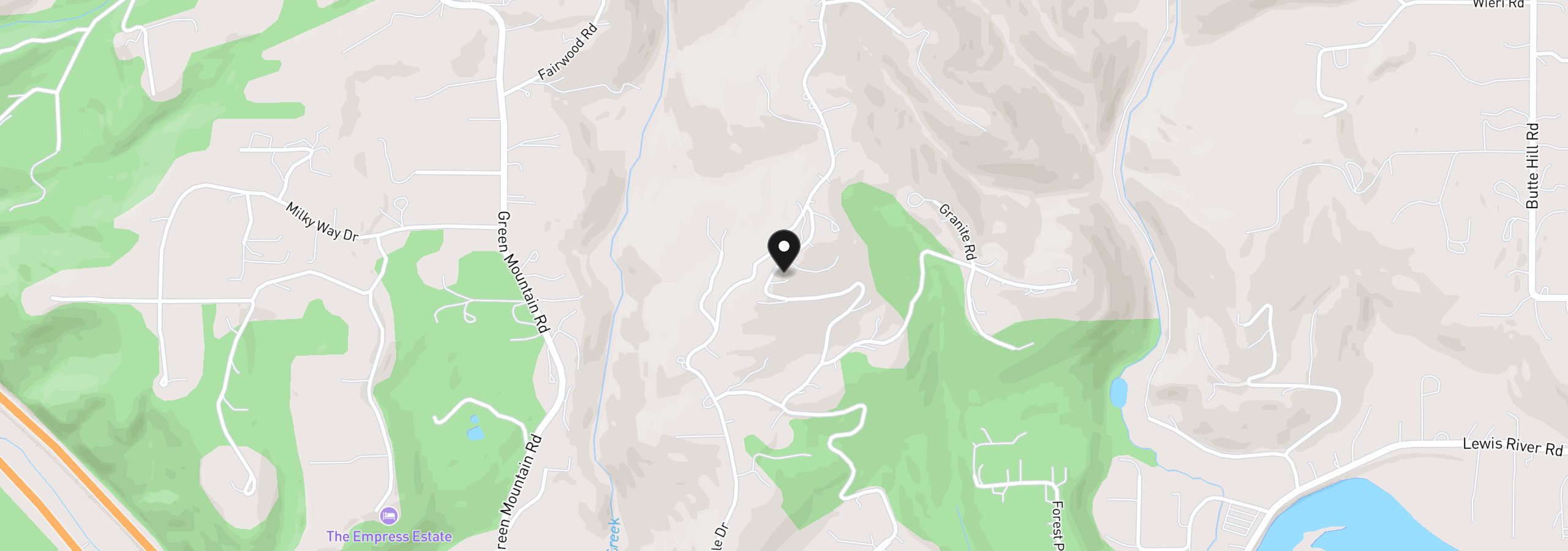 Map showing the location of 444 Sommerset Rd, Woodland, Wa 98674