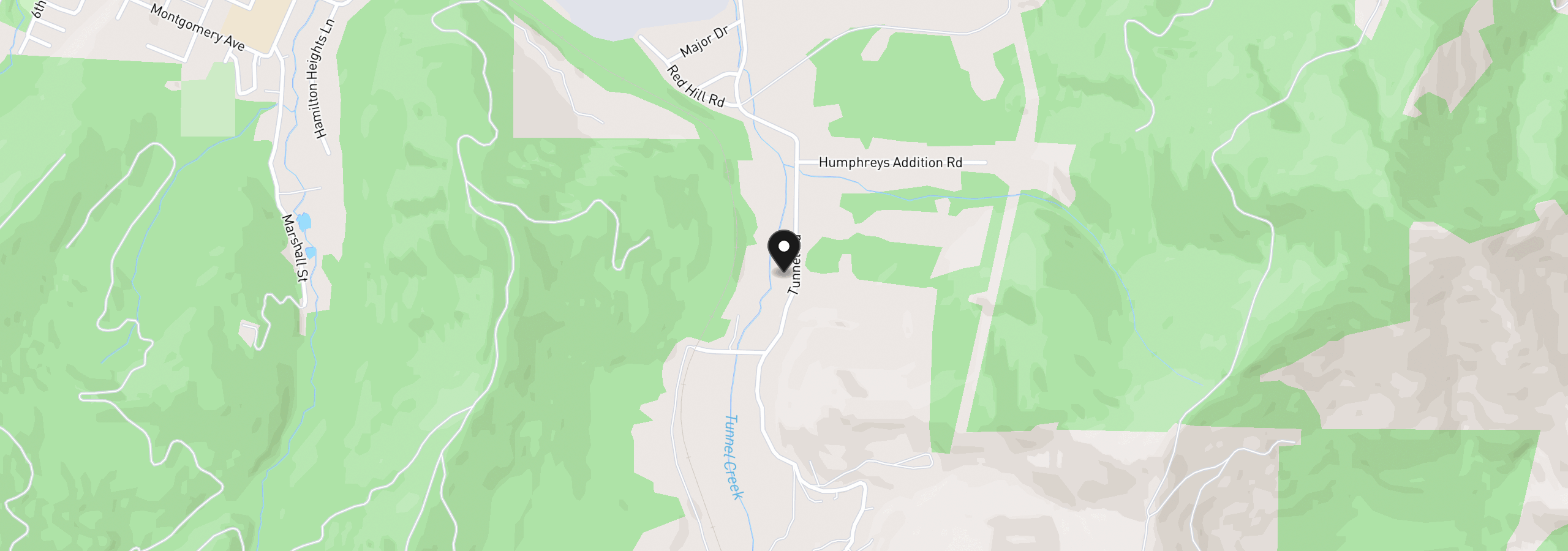Map showing the location of 765 Tunnel Rd, Glendale, OR 97442