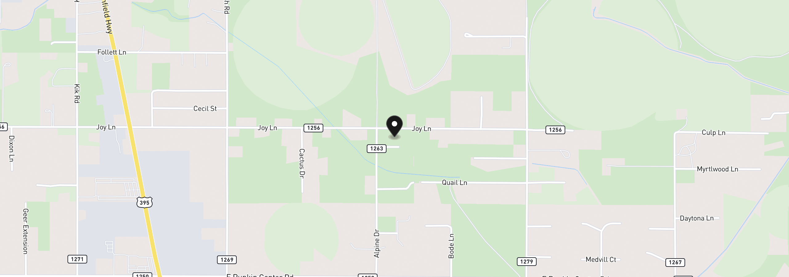 Map showing the location of 31163 Rocking A Ct, Hermiston, OR 97838