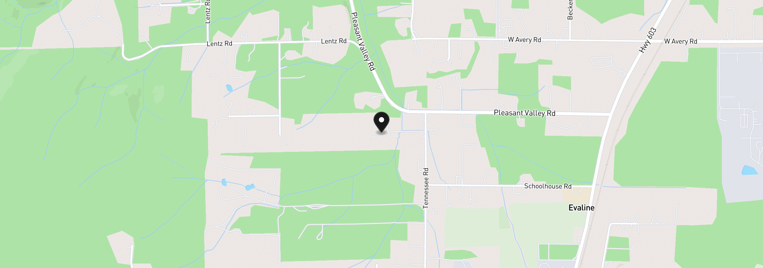 Map showing the location of 745 Tennessee Rd, Winlock, Wa 98596