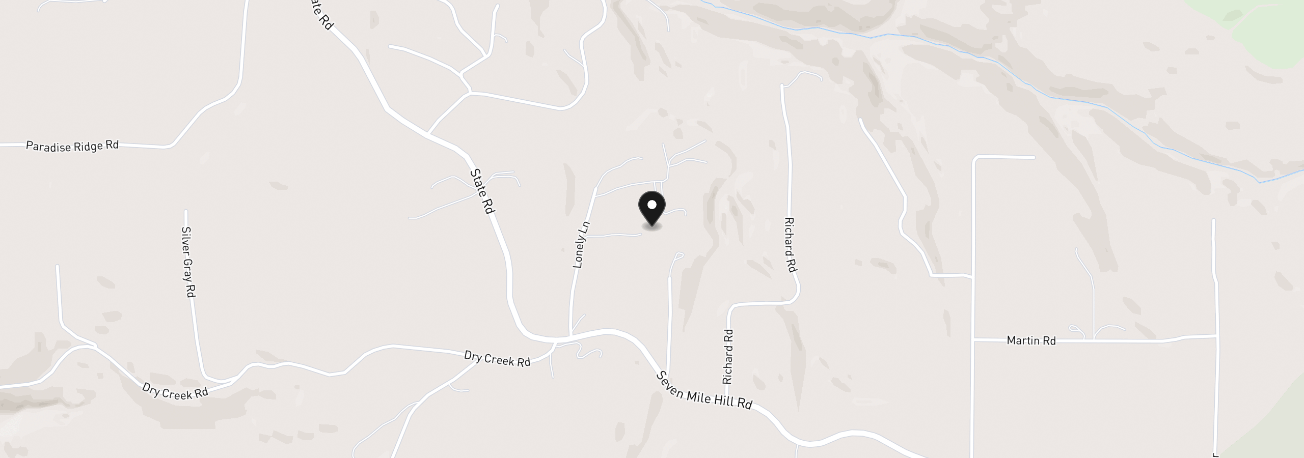 Map showing the location of 2015 Lonely Ln, Mosier, OR 97040