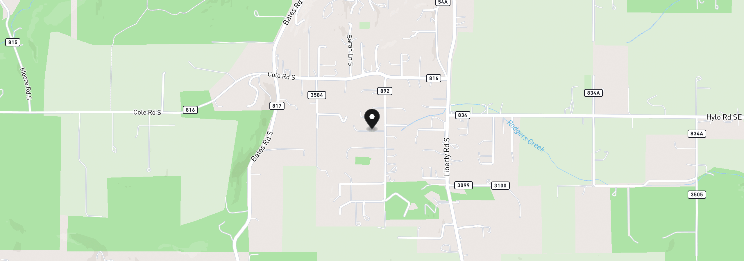 Map showing the location of 720 Noble Plum Way, Salem, OR 97317