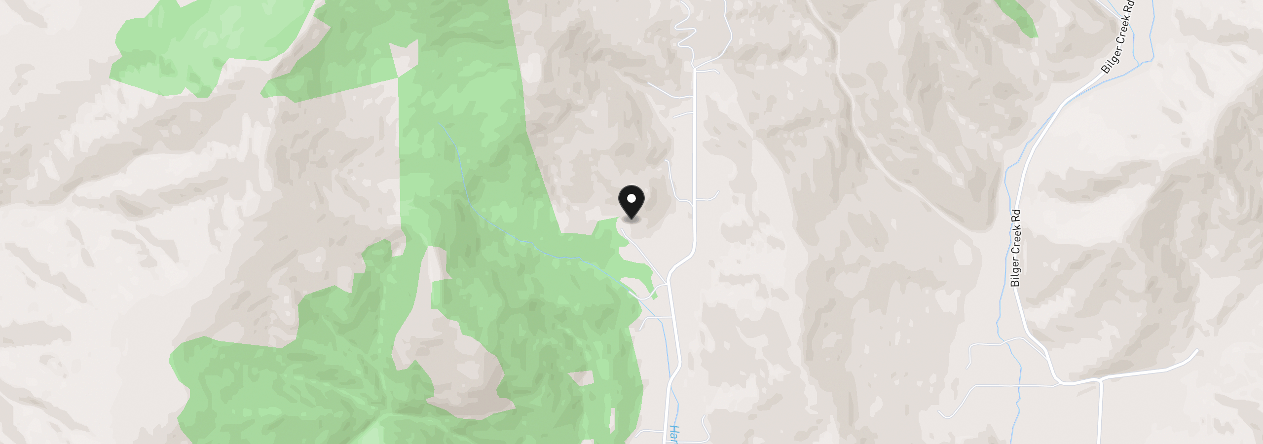 Map showing the location of 1604 Spring Brook Rd, Myrtle Creek, OR 97457