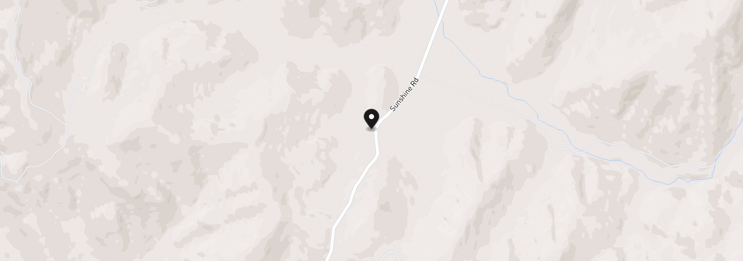 Map showing the location of 2268 Sunshine Rd, Roseburg, OR 97470