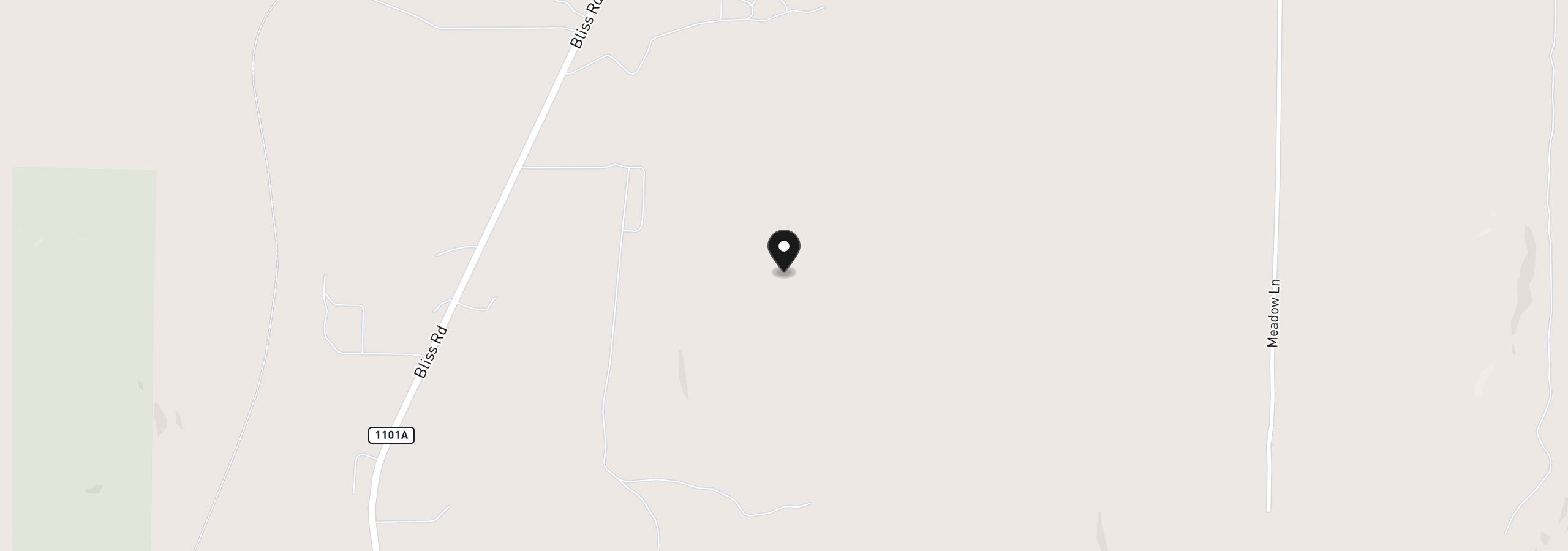 Map showing the location of Bliss Rd 3610, Sprague River, OR 97639