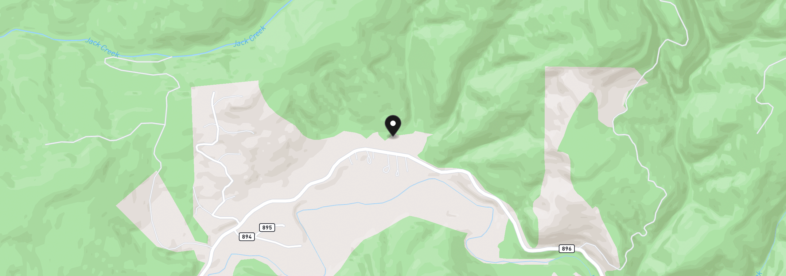 Map showing the location of 407 Winchuck River Rd, Brookings, OR 97415
