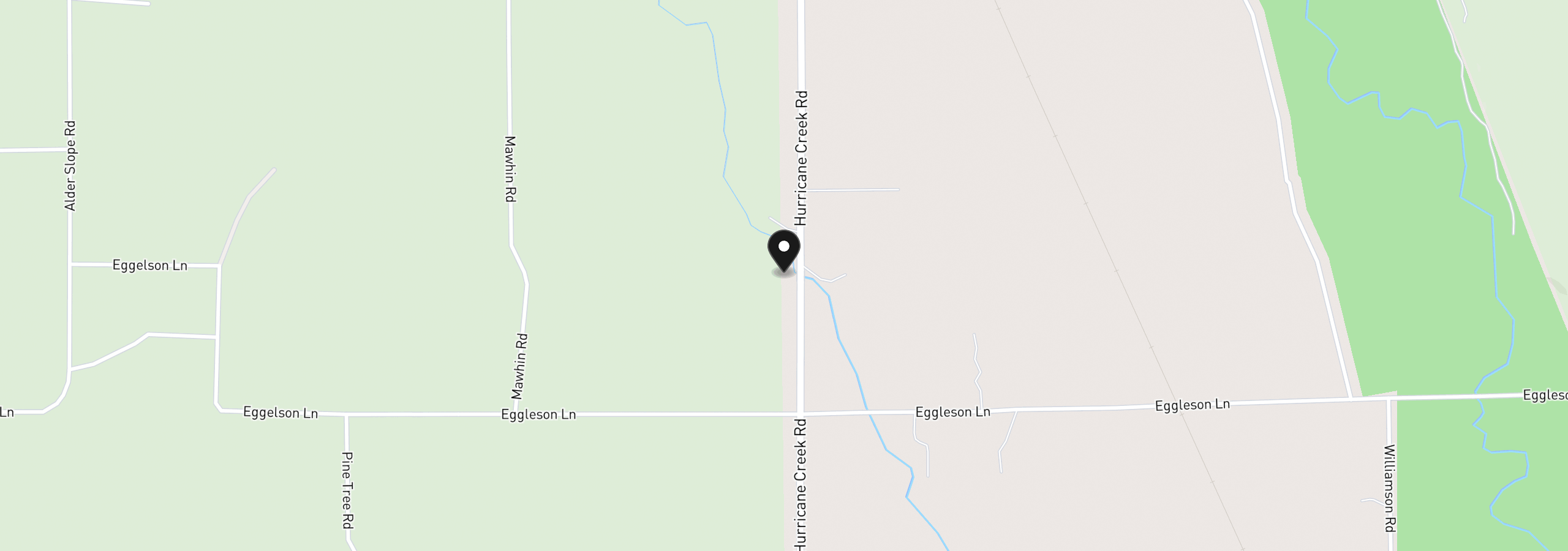 Map showing the location of 64836 Hurricane Creek Rd, Enterprise, OR 97828