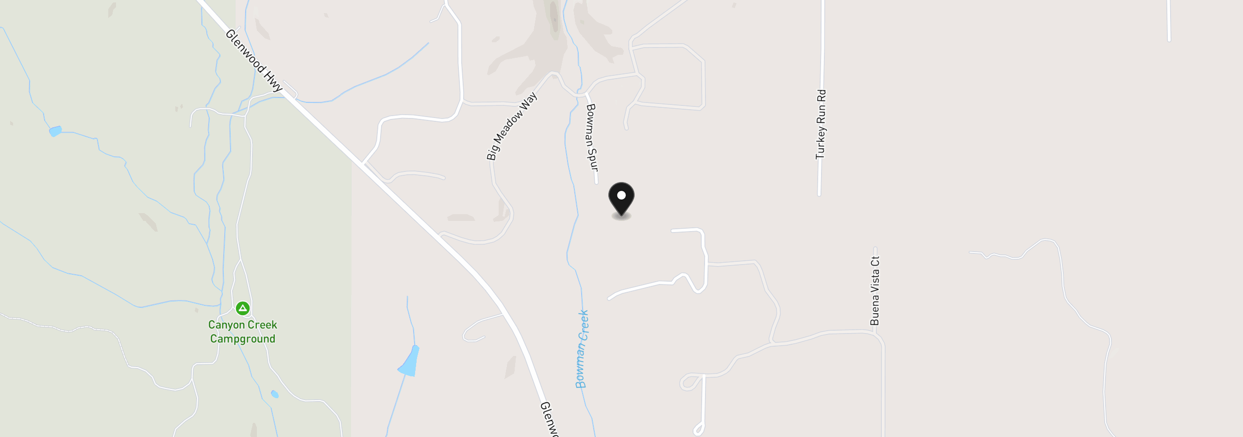 Map showing the location of Nka Wilderness Loop Rd, Goldendale, Wa 98620