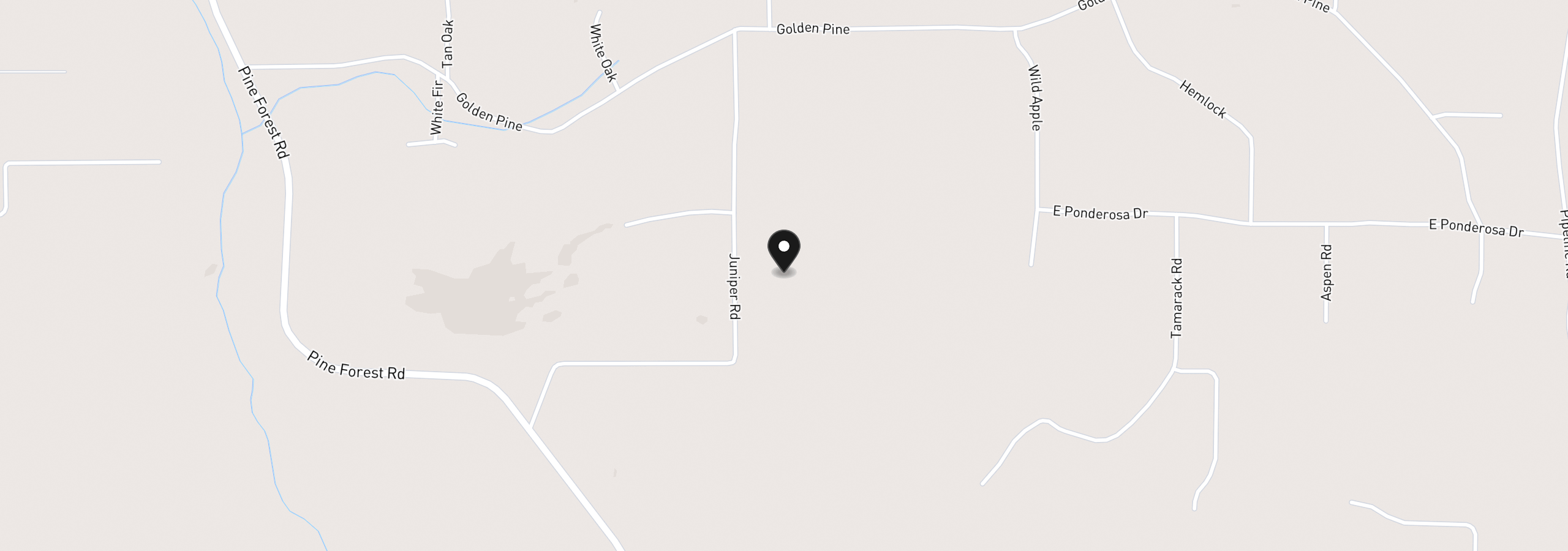 Map showing the location of Juniper Lot 119, Goldendale, Wa 98620