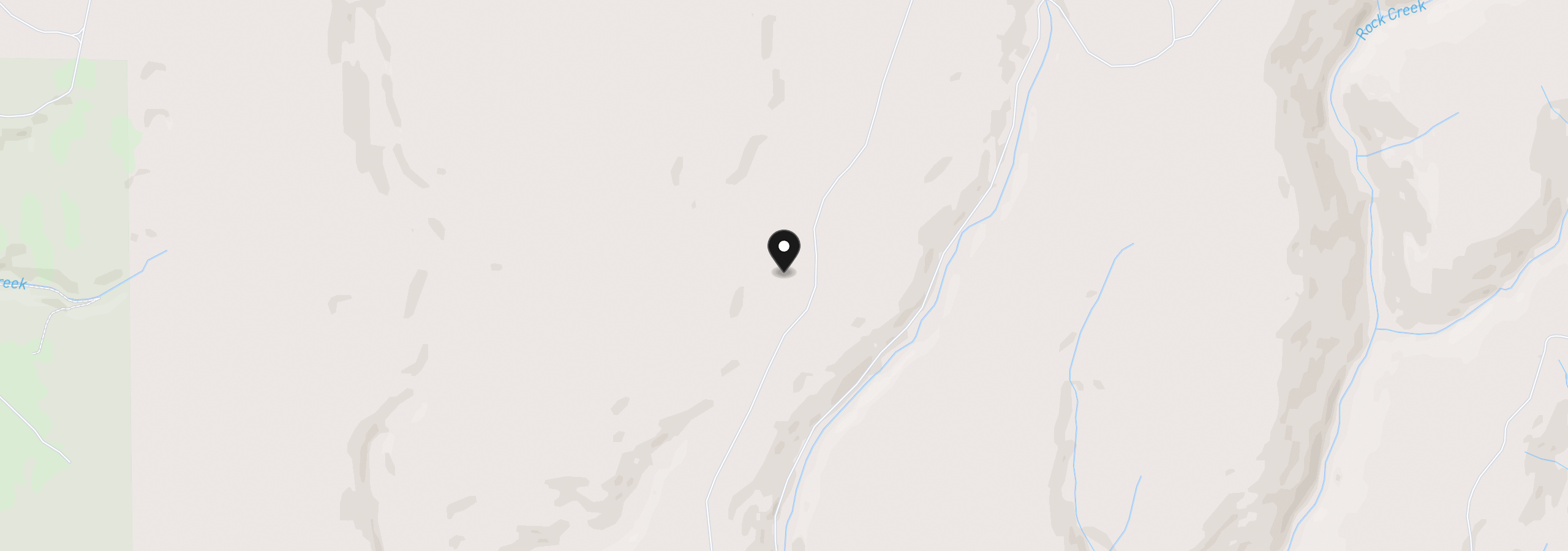 Map showing the location of Brock Ranch Rd, Goldendale, Wa 98620