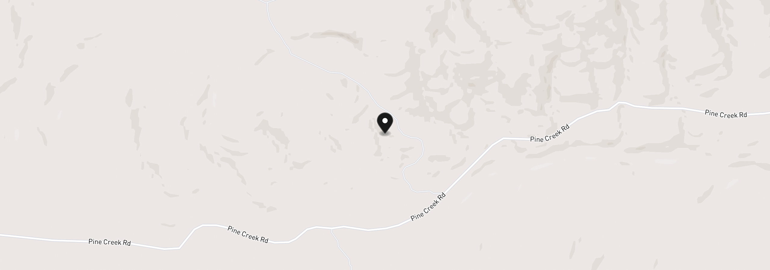 Map showing the location of 605 Pine Creek Rd, Bickleton, Wa 99322