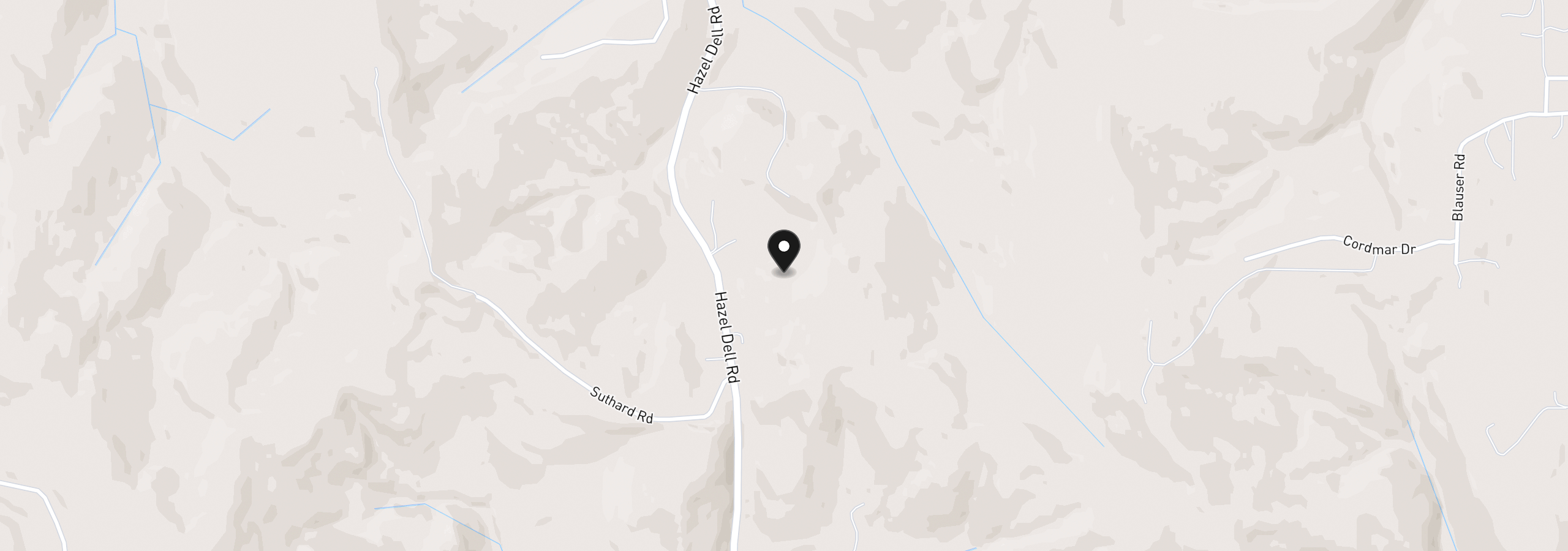 Map showing the location of 1854 Hazel Dell Rd Lot 1, Castle Rock, Wa 98611