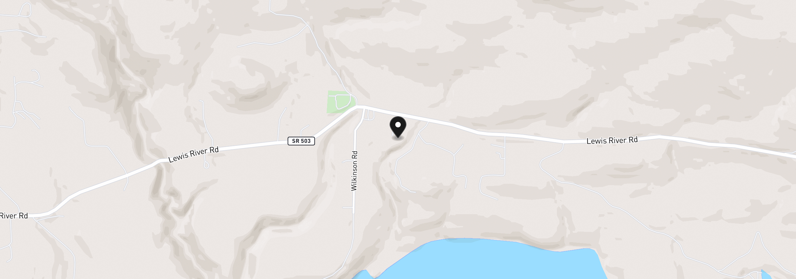 Map showing the location of 133 Norms Pl, Ariel, Wa 98603