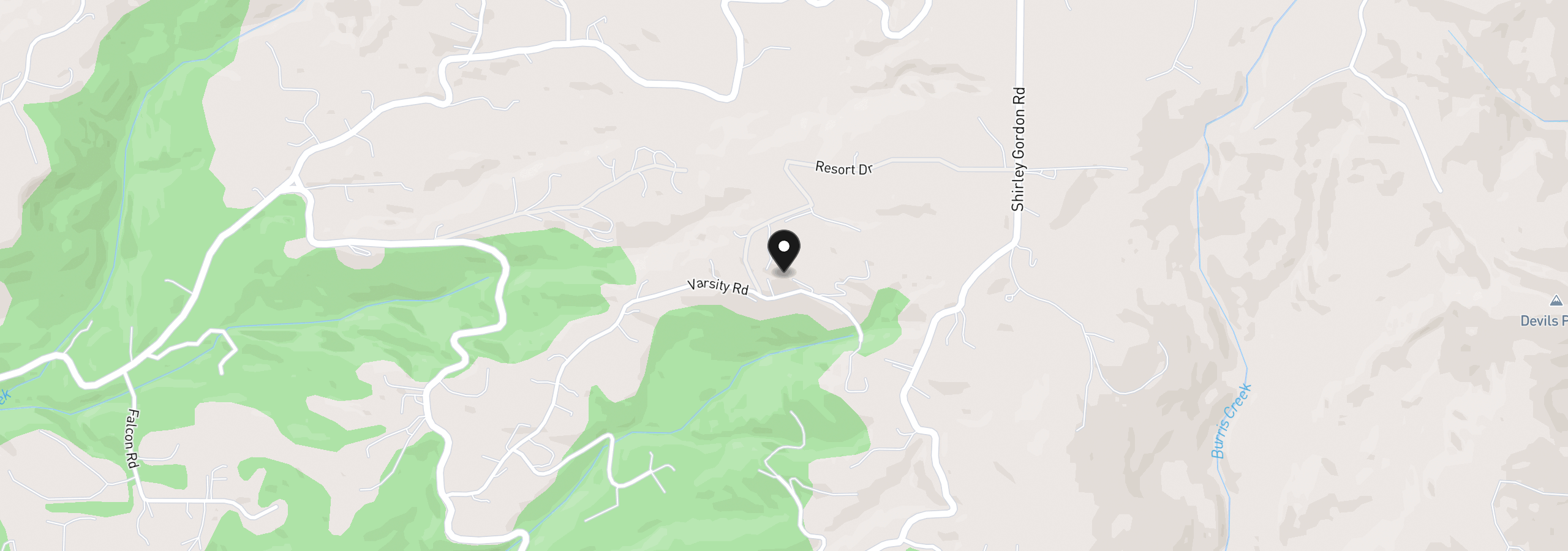 Map showing the location of 813 Varsity Rd, Kalama, Wa 98625