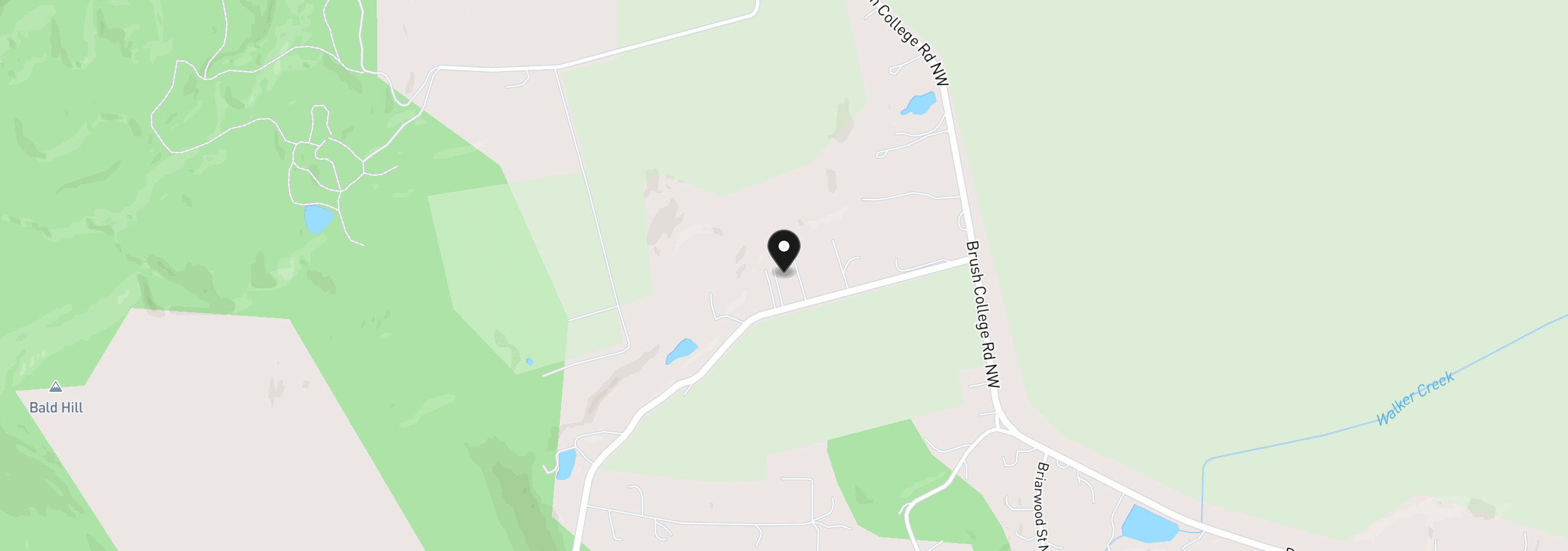 Map showing the location of 4575 Eagle Crest Rd, Salem, OR 97304
