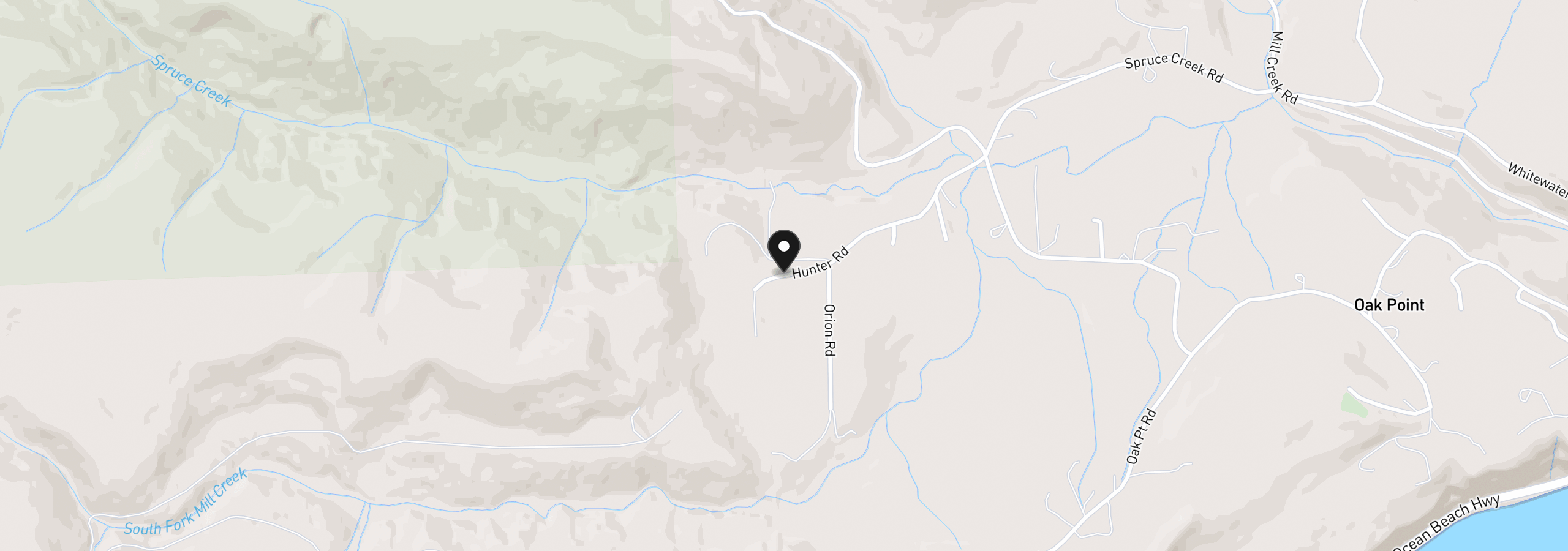Map showing the location of Hunter A, Longview, Wa 98632