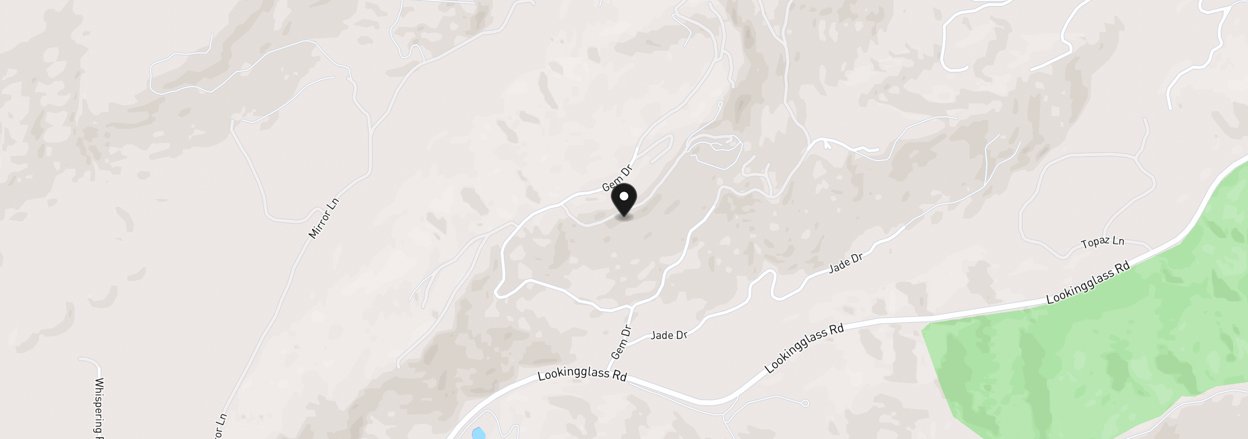 Map showing the location of 215 Eagle Dr, Roseburg, OR 97471