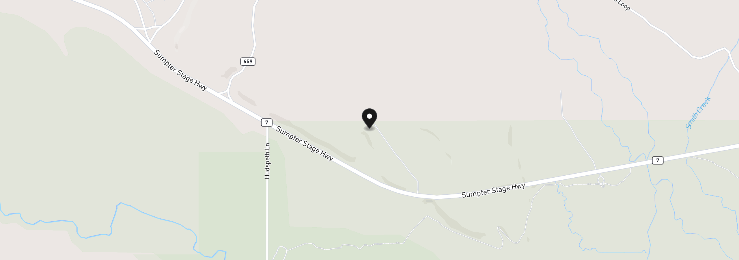 Map showing the location of 38470 Elkhorn Estates Rd, Baker City, OR 97814