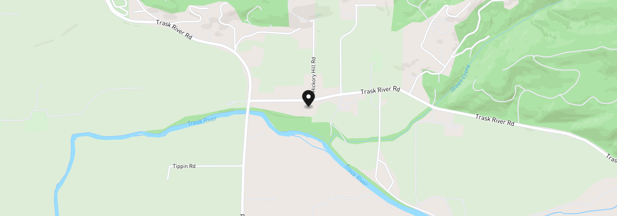 Map showing the location of 9065 Trask River Rd, Tillamook, OR 97141