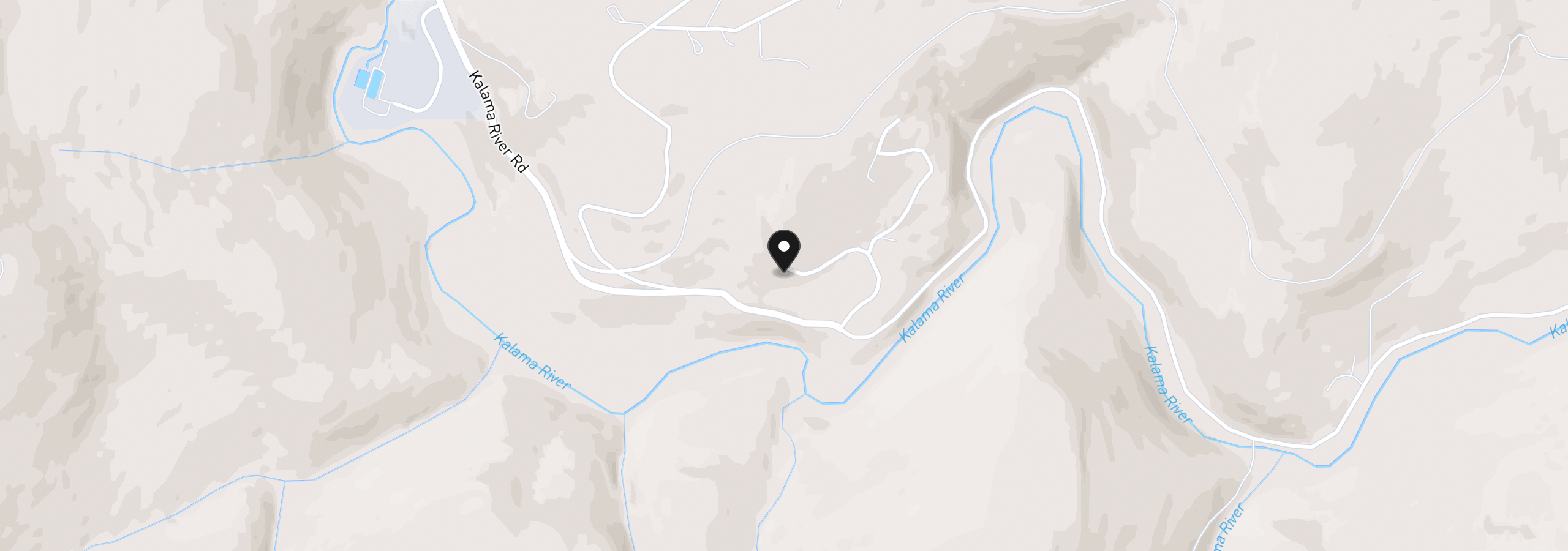 Map showing the location of 232 Rapids Dr, Kalama, Wa 98625