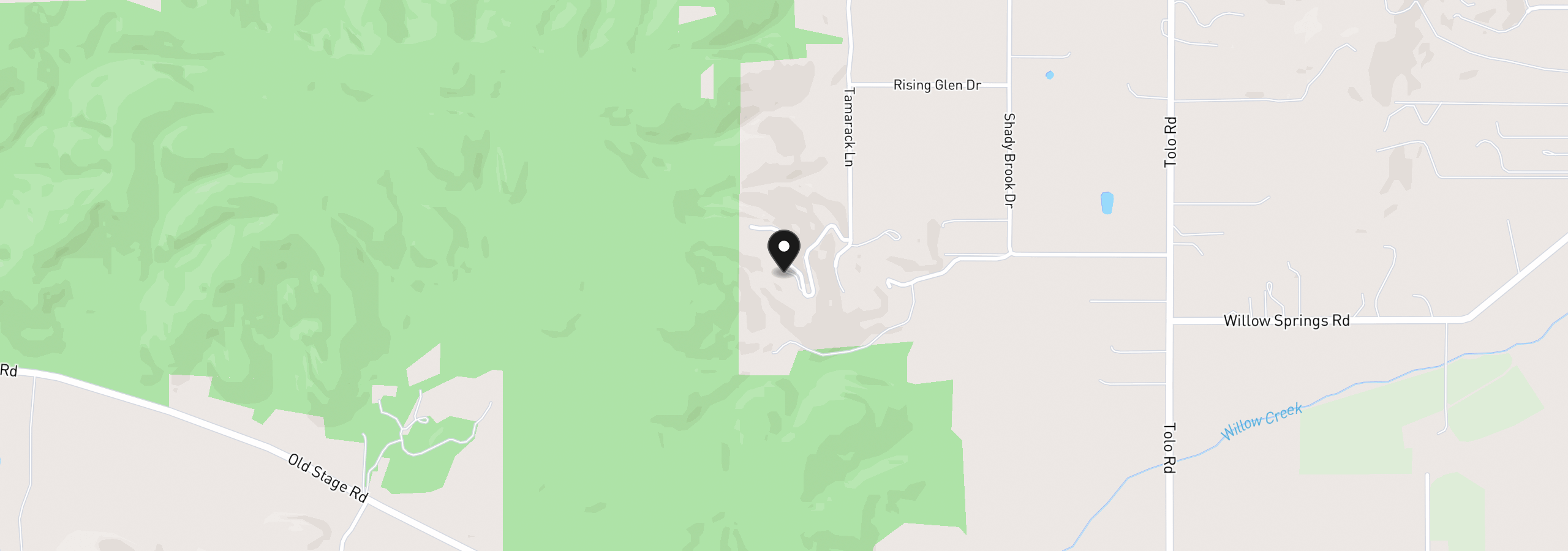 Map showing the location of 5655 Tamarack Ln, Central Point, OR 97502