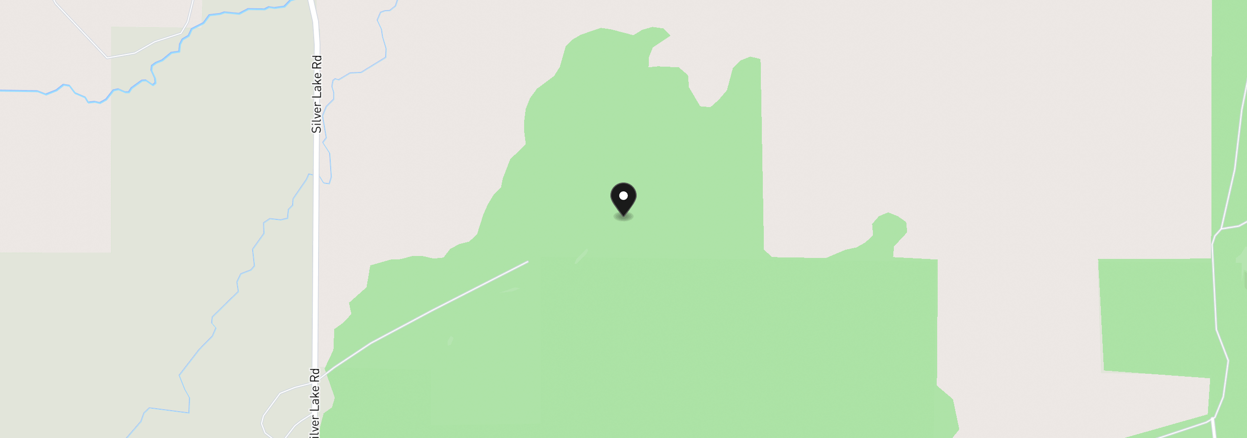 Map showing the location of 000 Chiloquin W, Chiloquin, OR 97624