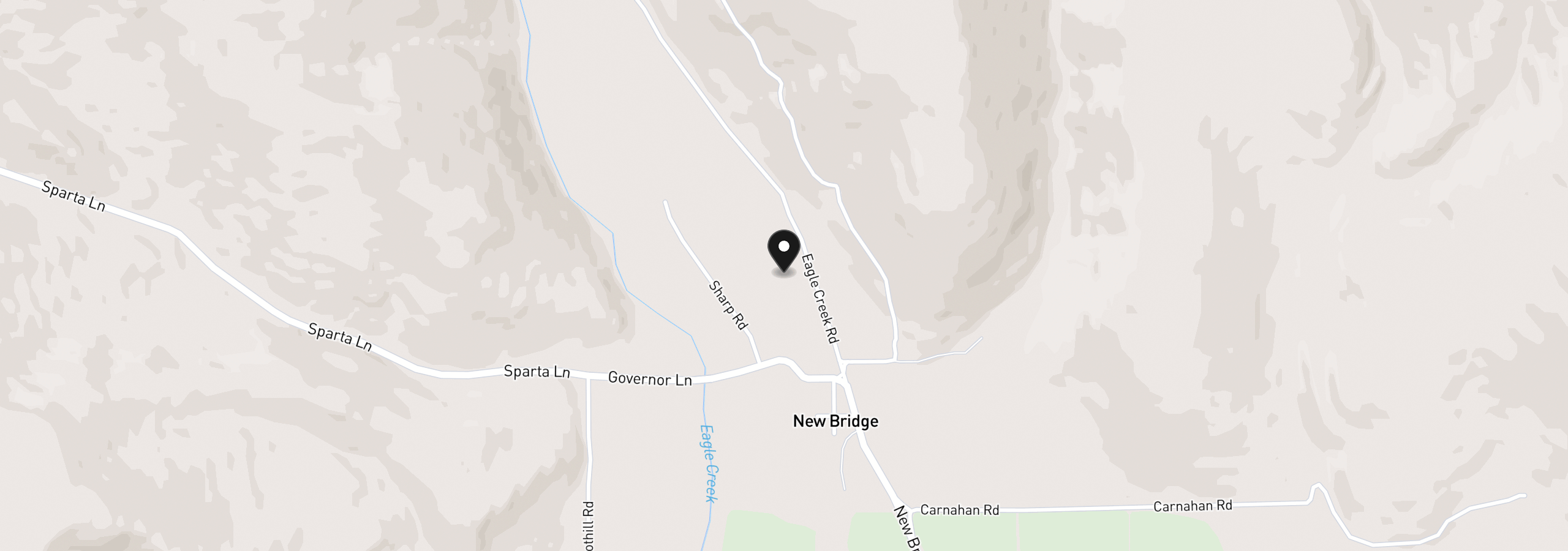 Map showing the location of 0 Eagle Creek Rd 500, Richland, OR 97870