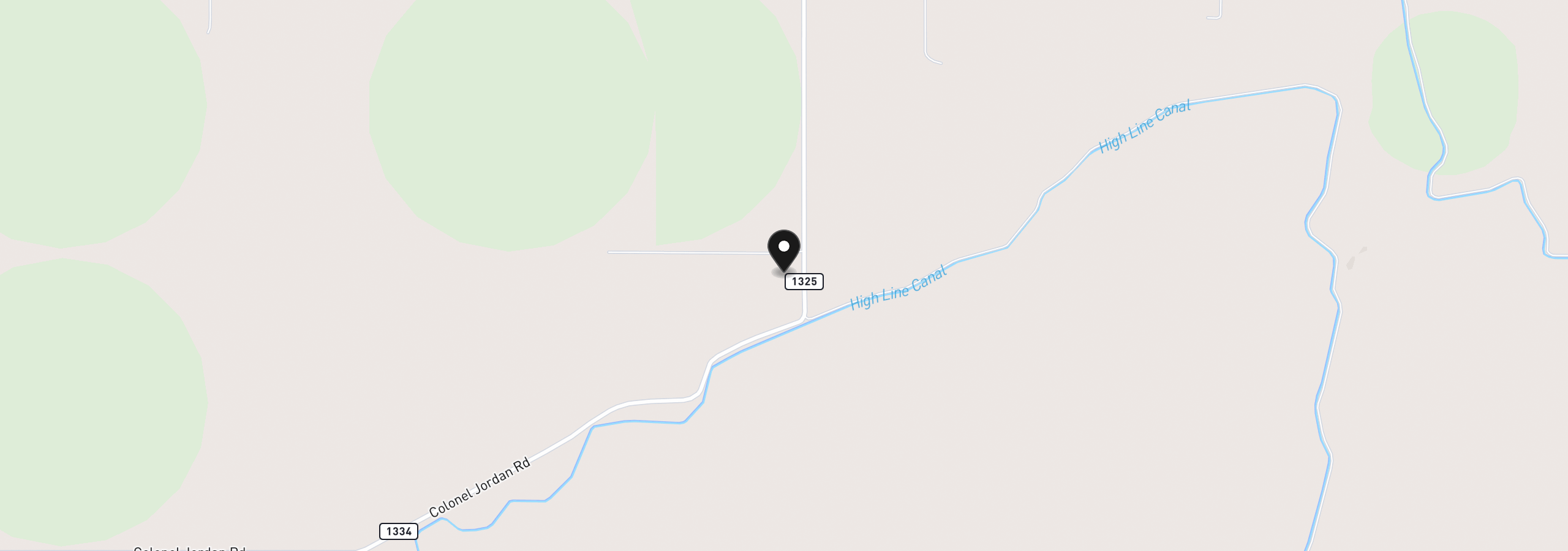 Map showing the location of 77182 Colonel Jordon Rd, Hermiston, OR 97838