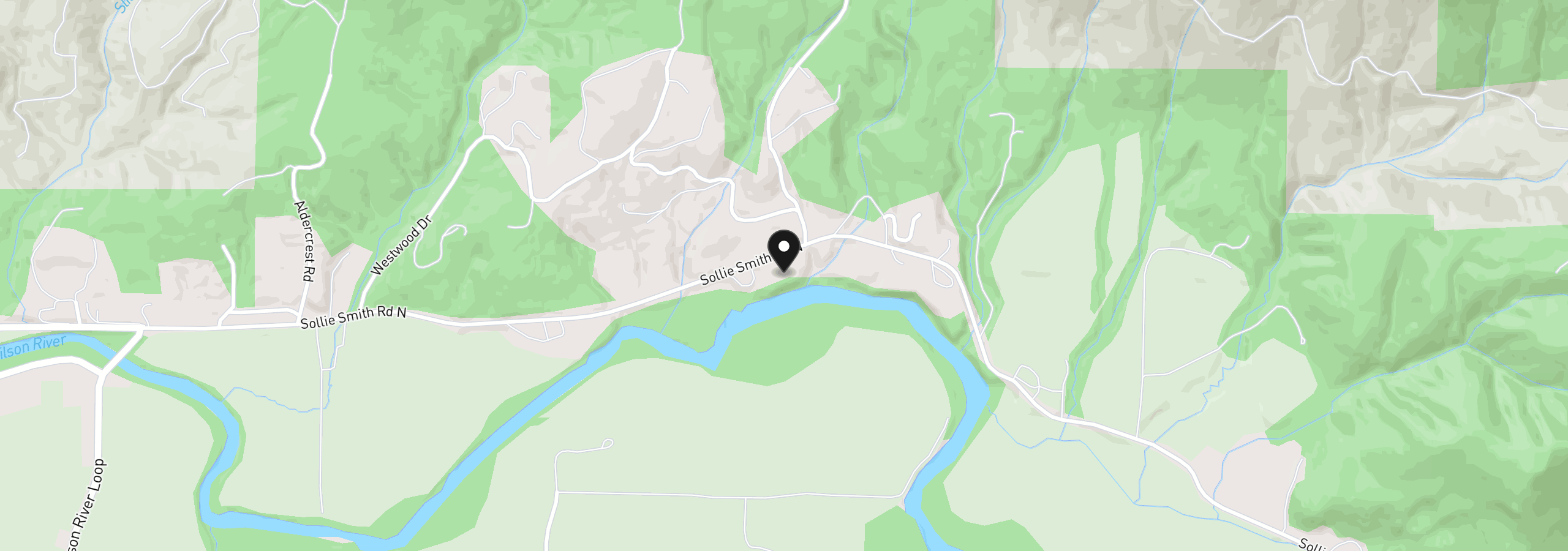 Map showing the location of 7785 Sollie Smith Rd, Tillamook, OR 97141