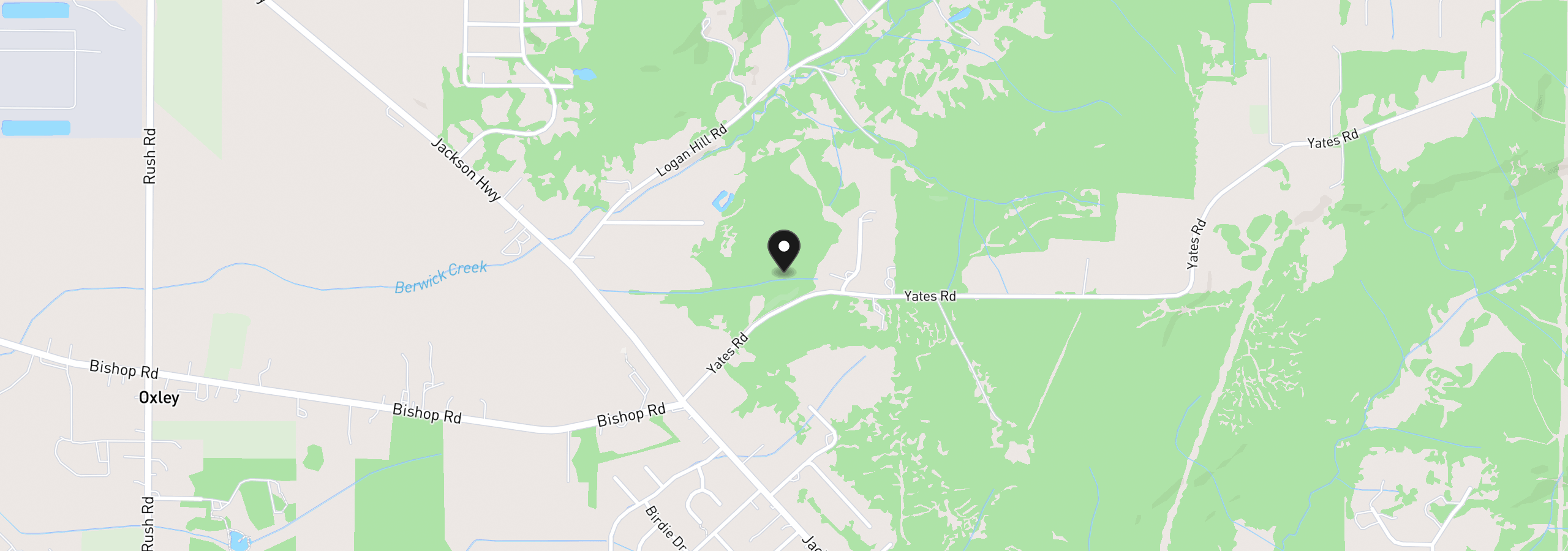 Map showing the location of 163 Yates Rd, Chehalis, Wa 98532