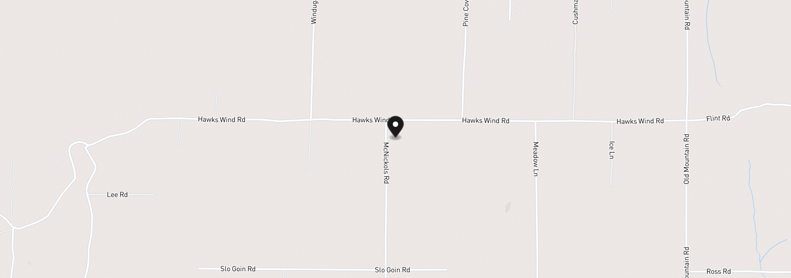 Map showing the location of 495 McNickols Rd, Goldendale, Wa 98620