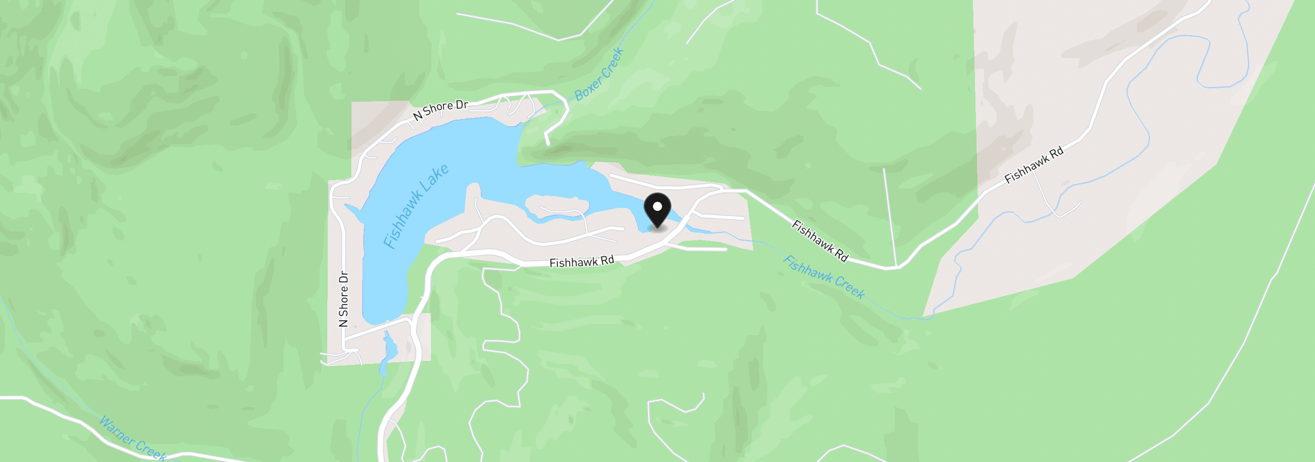 Map showing the location of 71563 Fishhawk Rd, Birkenfeld, OR 97016