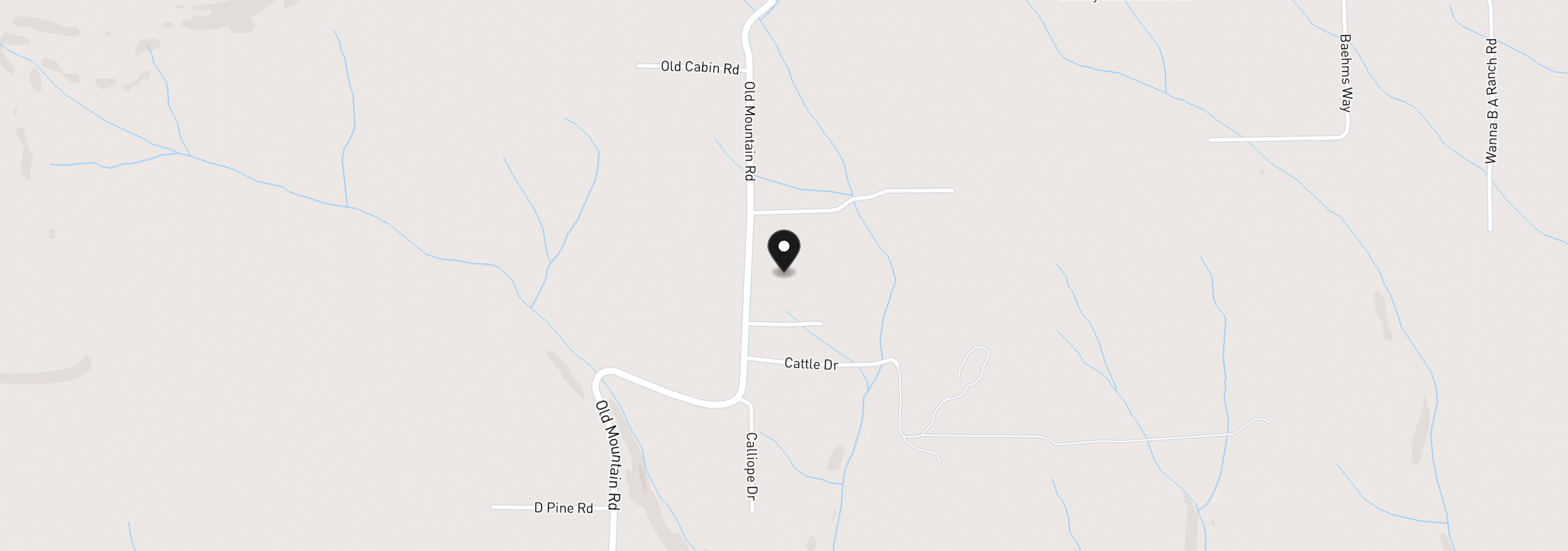 Map showing the location of 306 Old Mtn Rd, Goldendale, Wa 98620