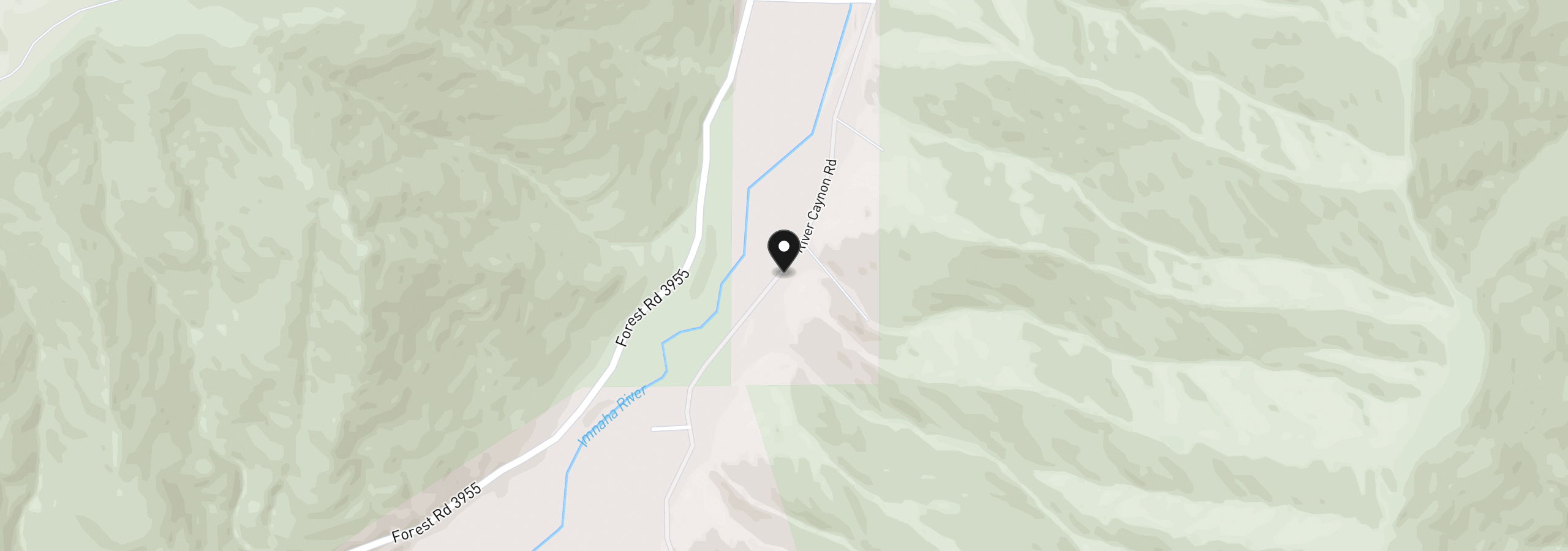 Map showing the location of 59931 River Canyon Rd, Imnaha, OR 97842