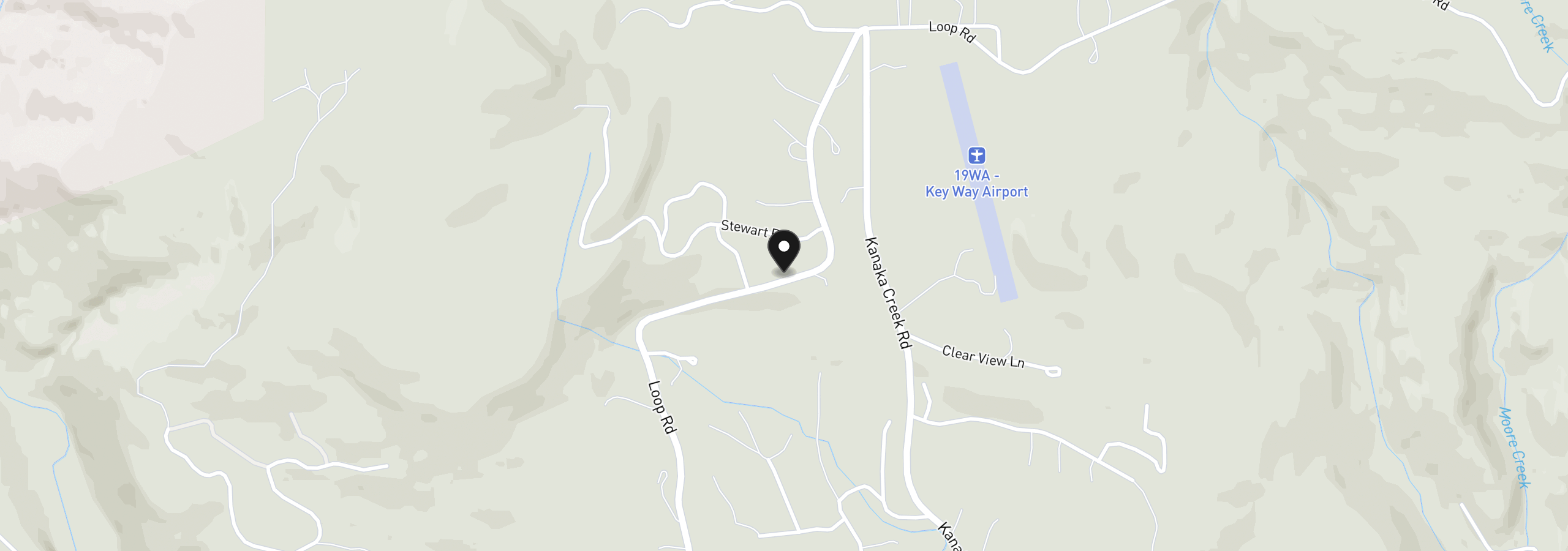 Map showing the location of 1811 E Loop Rd, Stevenson, Wa 98648